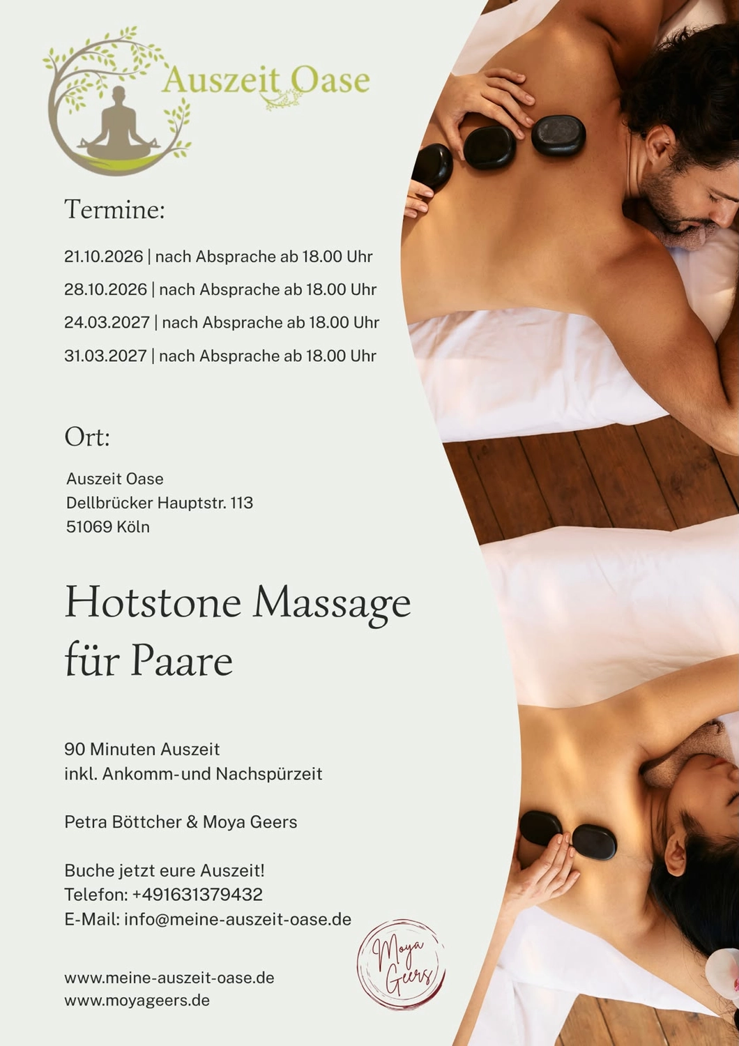 Hot Stone Massage Köln 